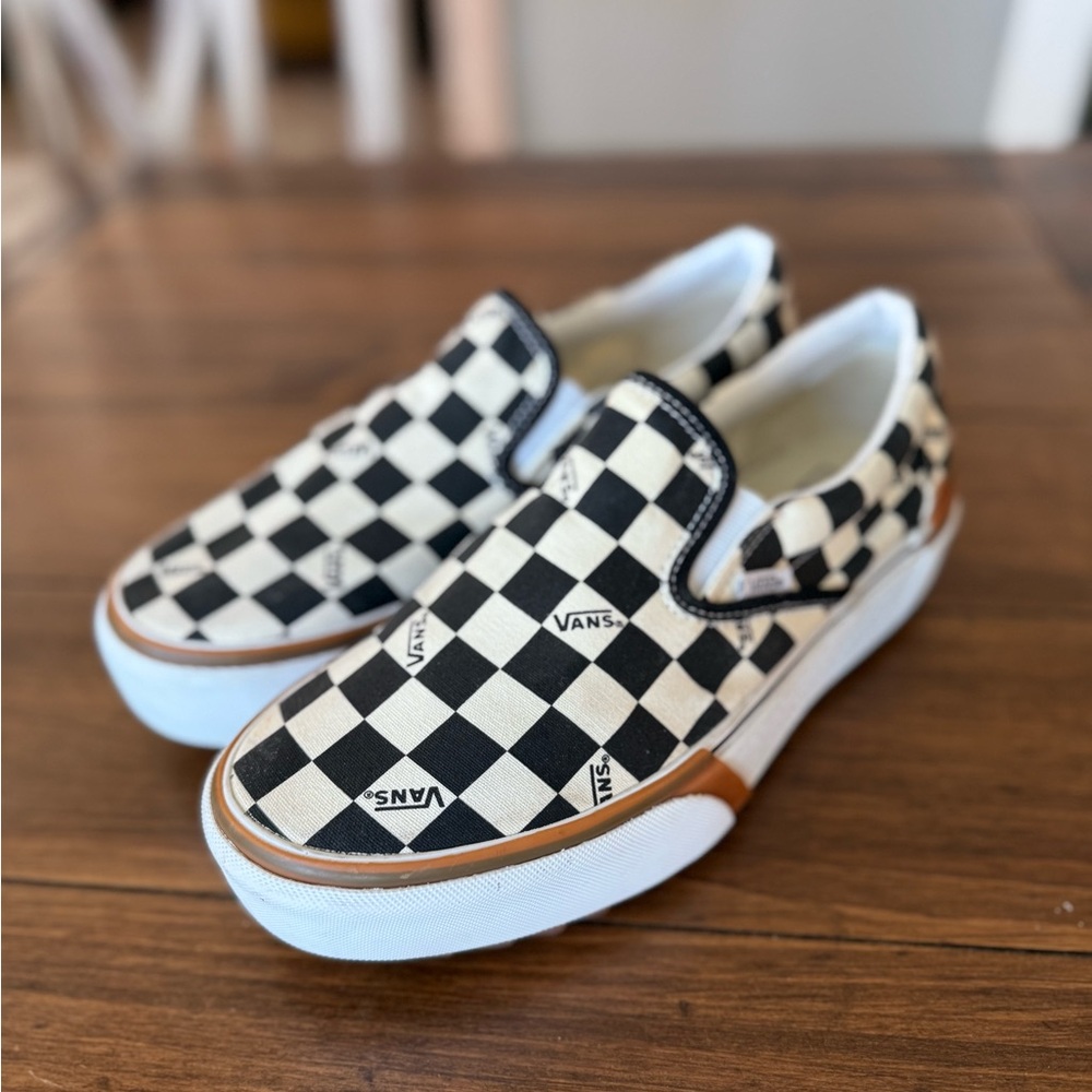 Vans Stacked Platform Checker